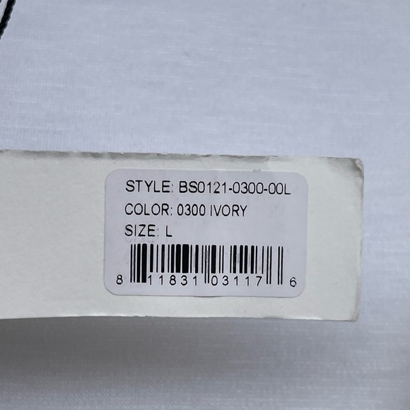 Fleur Du Mal Midriff Cut Out Body Suit ivory size large - Picture 6 of 10